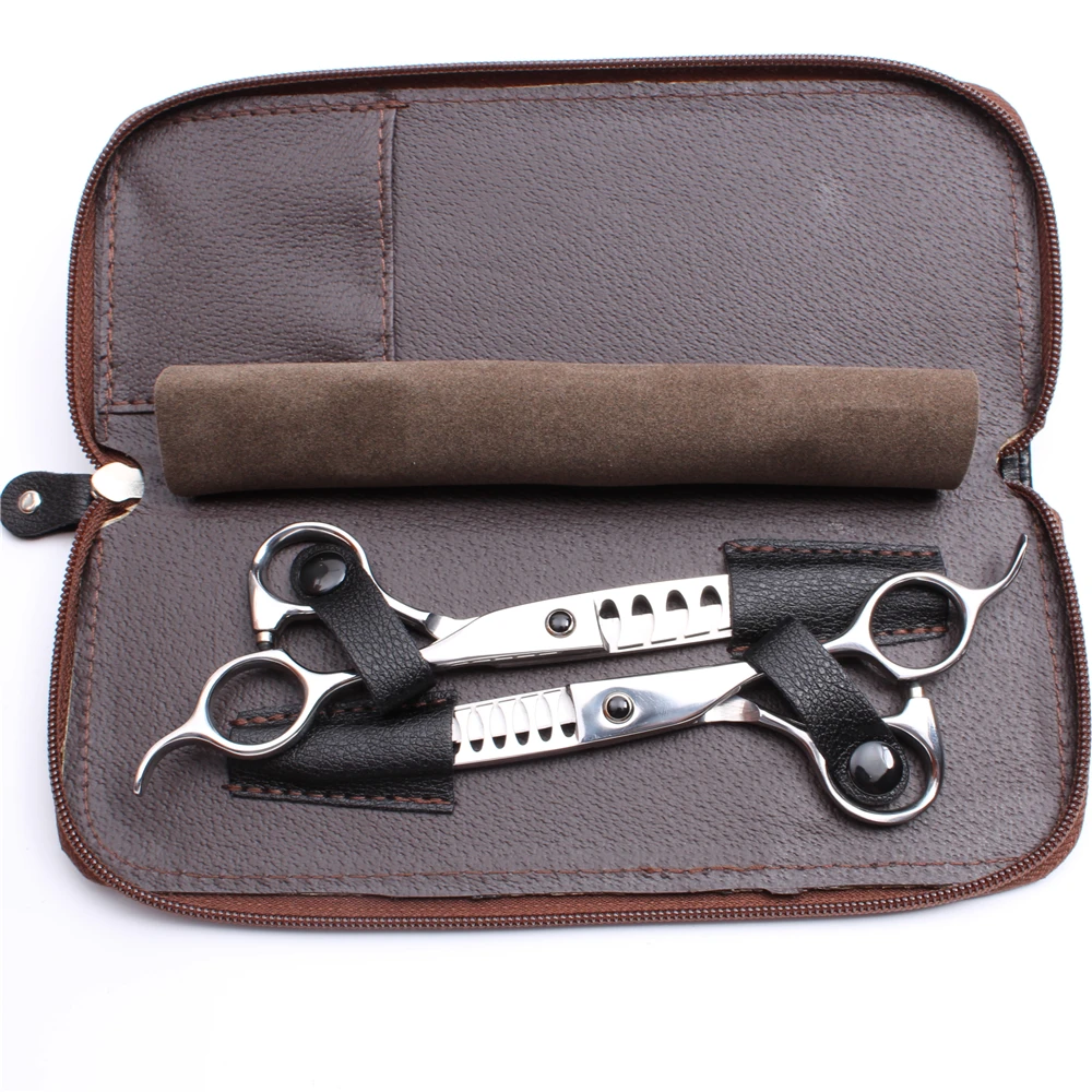 1Pcs Leather Case Professional Hairdressing Scissors Bag Barber Salon Holster Pouch Holder Styling Tool Kit for Shears C6801