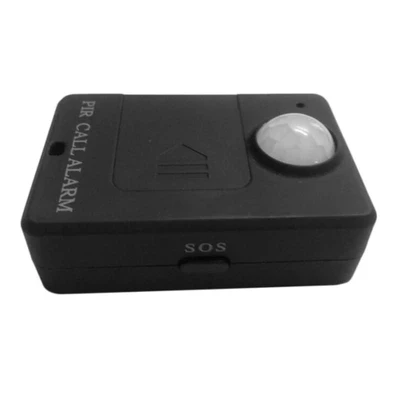 Mini Gsm Pir Alarm Motion Sensor Alarm Infrarood Draadloze Gsm Alarm Anti-Diefstal Motion Detector Met Eu Plug Hoge gevoeligheid