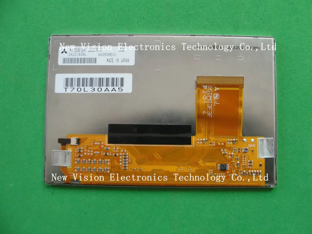 

AA050ME01 AA050ME01-T1 Original A+Grade 5 inch VGA (800*480 ) LCD Display Module for Mitsubishi