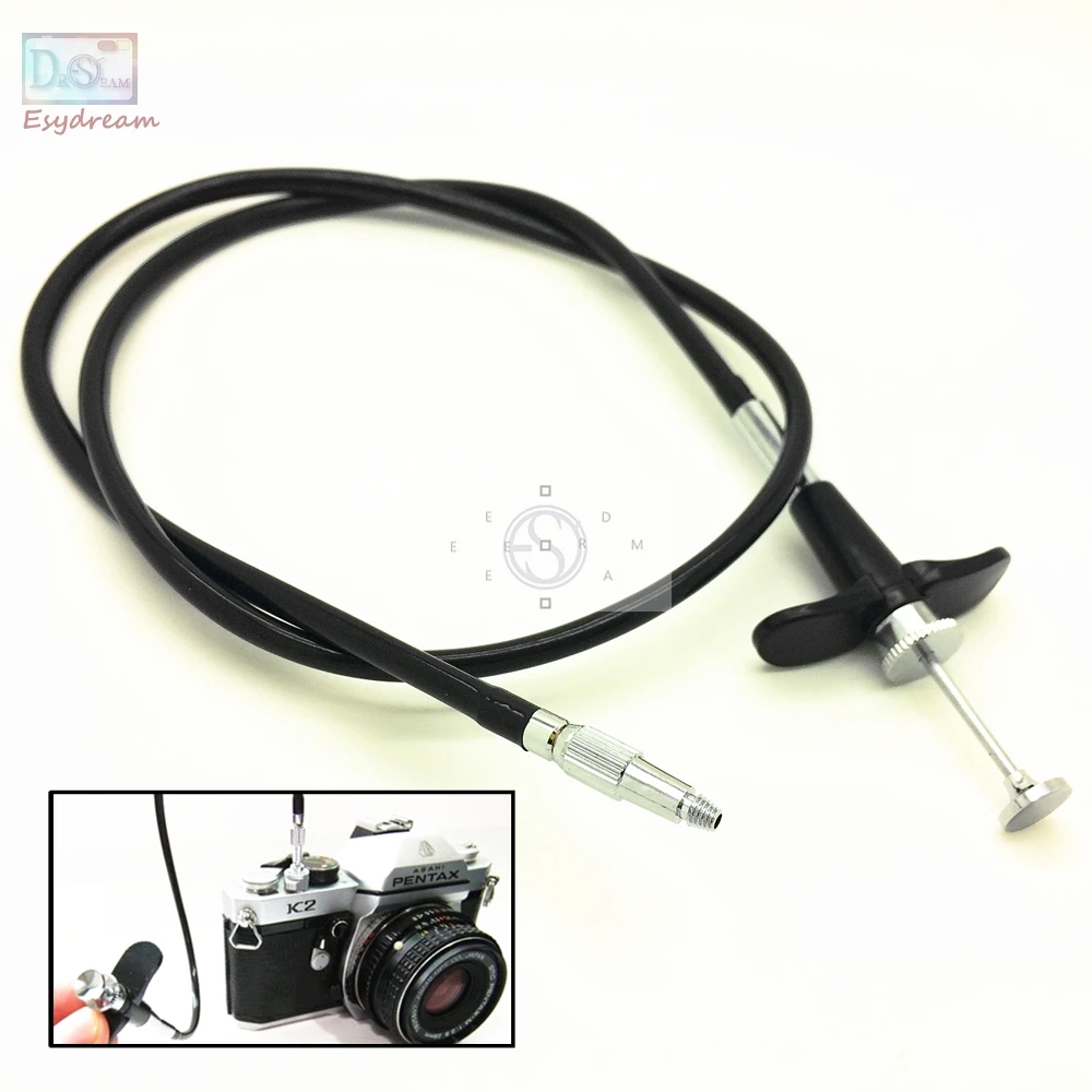 28\'\' 70cm Mechanical Locking Camera Shutter Release Remote Control Cable Cord for Fuji Fujifilm Pentax Canon Nikon Film Cameras