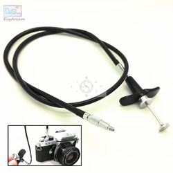 28'' 70cm Mechanical Locking Camera Shutter Release Remote Control Cable Cord for Fuji Fujifilm Pentax Canon Nikon Film Cameras