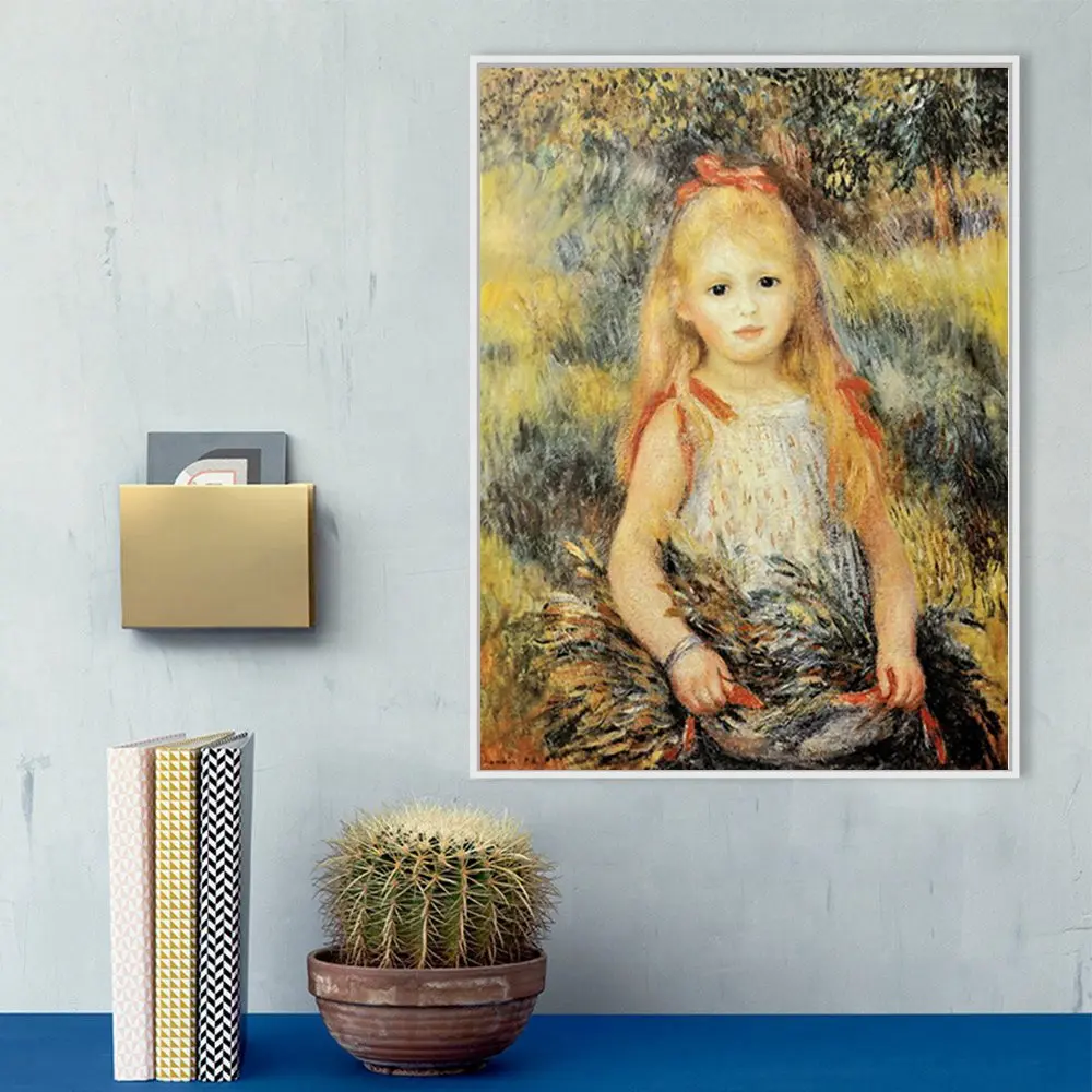 

Auguste Renoir "Bathers" 100% Hand Painted Vintage Home Decoration Retro Artwork for Living Room Porch Wall Decor Dropshipping