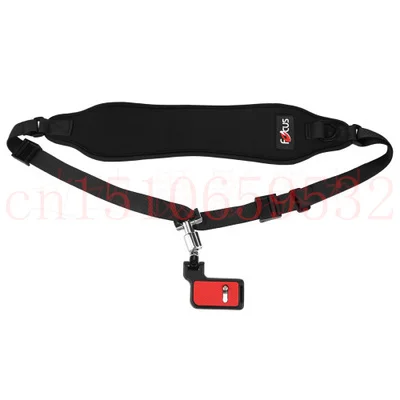 Camera Strap Rapid Quick Single Shoulder Black Belt Strap for canon 5D2 5D3 5D4 1DX Nikon D3100 D3200 D7000 DSLR camera