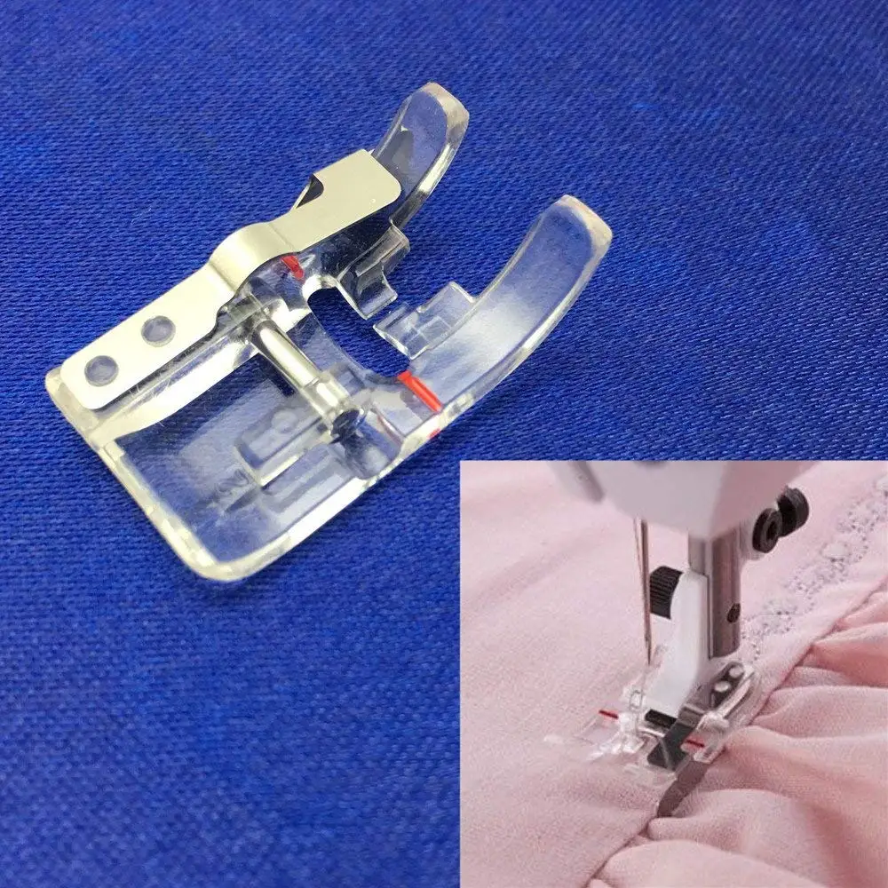 1 PCS Clear B Edge Stitching Presser Foot #4130583-45 For Viking Group 1-7 Sewing Machine Accessories