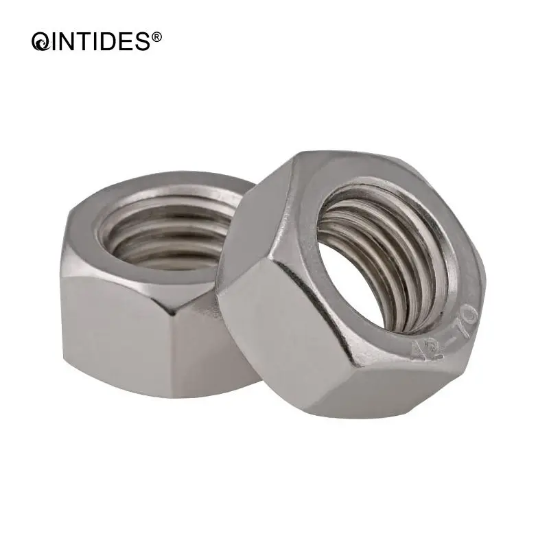 QINTIDES M45 dadi esagonali con filettature metriche 304 in acciaio inox esagonali dadi M45 dado