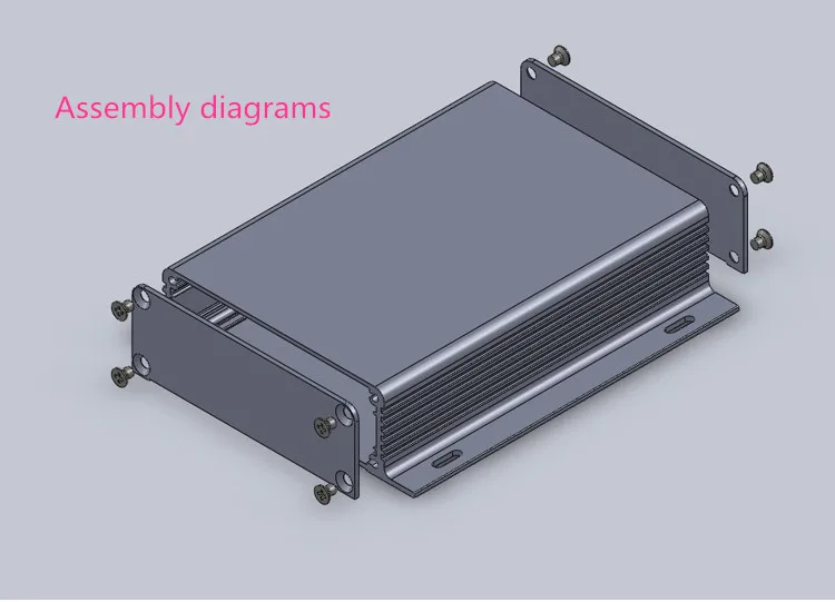 DIY amplifier trường hợp 104*28*120 mét Mini amplifier nhôm chassis/cụ/Optical shell/AMP Enclosure/trường hợp/DIY box
