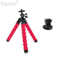 Hot Universal Holder Flexible Octopus Tripod Stand Mount Handheld Mini Holder Grip for Gopro Hero 6 Sport Camera Accessories