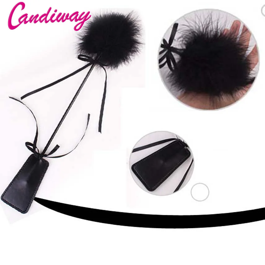 صنم فريسكي ريشة دغدغة سوط الخيال سياسة السوط الجنس لعب للمرأة قبضة أنيقة تعزيز اللعب الحميم BDSM عبودية