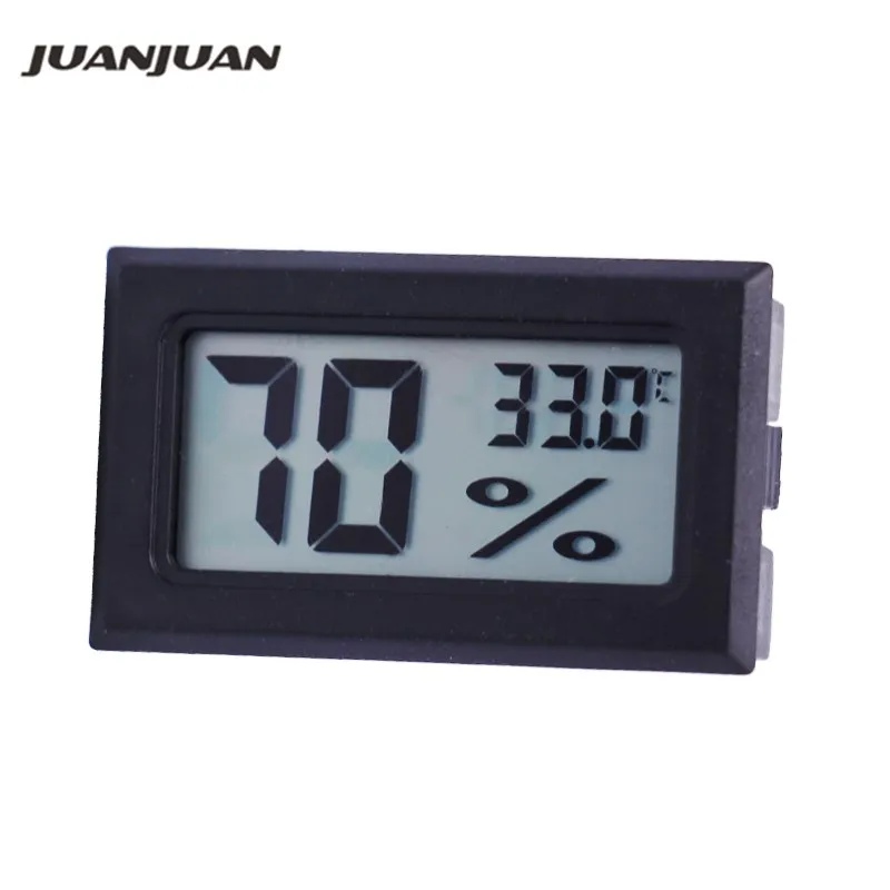 New Mini Thermometer Humidity Tester Hygrometer Temp Gauge Temperature Meter 21% off