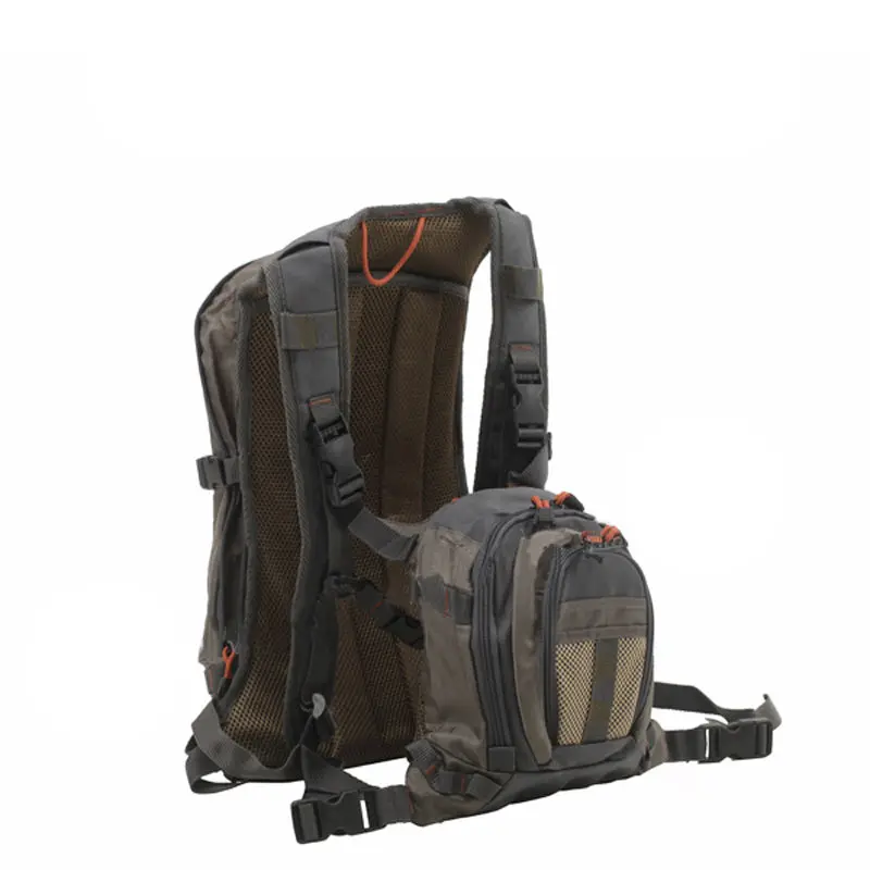 Aventik Quality Fly Fishing Backpack Chest Pack Bag General Size Multi Function Mutil Pocket Wading Clothes Fishing Combo Bag