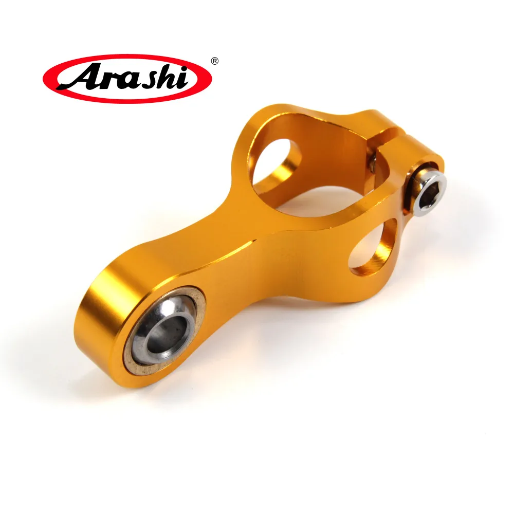 Supporto staffa ammortizzatore sterzo Arashi per SUZUKI GSX-R GSXR 600 / 750 2008 2009 2010 GSXR600 GSXR750 controllo di sicurezza stabilizzatore