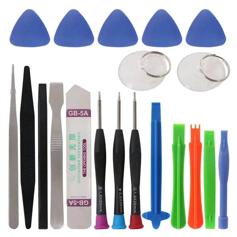 20 in 1 Mobile Phone Repair Tools Kit Spudger Pry Opening Tool Screwdriver XB