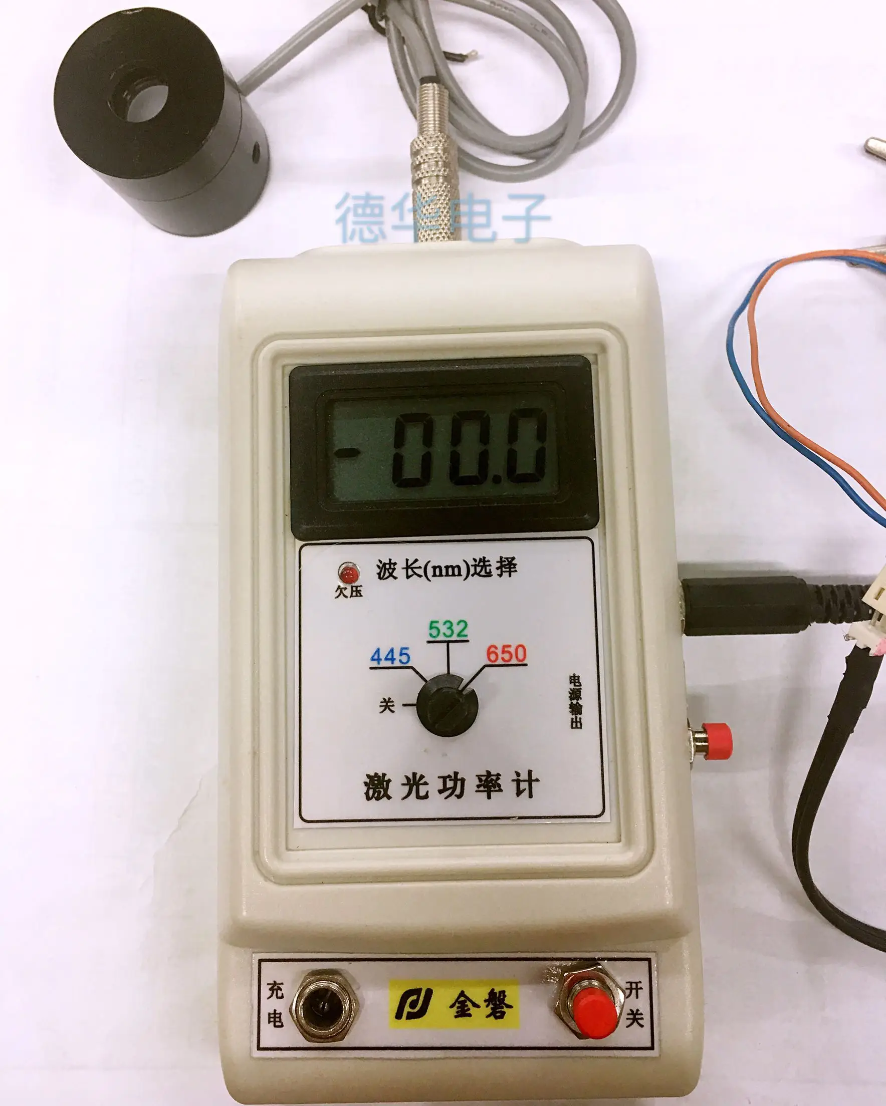 Laser Power Meter Can Customize Wavelength 400-1000nm Power Detection Range 0-1000mW