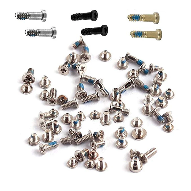 for Iphone 5 5c 5s 6 6S 7 8 Plus X Full Set Small Metal Internal Bracket Shield Plate Kit small metal parts +full set screws