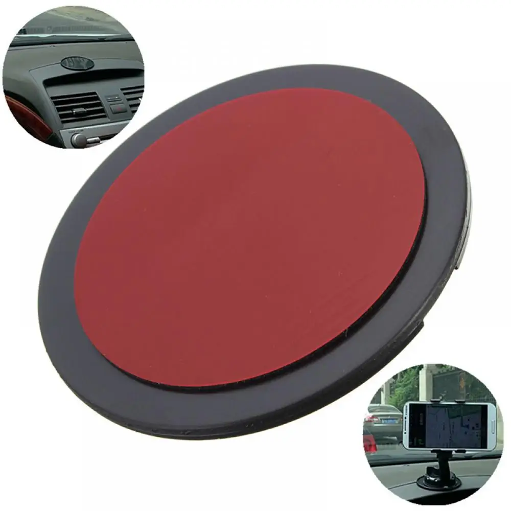 Auto Mount Holder GPS Mobile Phone Suction  Car Dashboard Adhesive Disc Disk Sticky Pad Anti-Slip Mat Universal