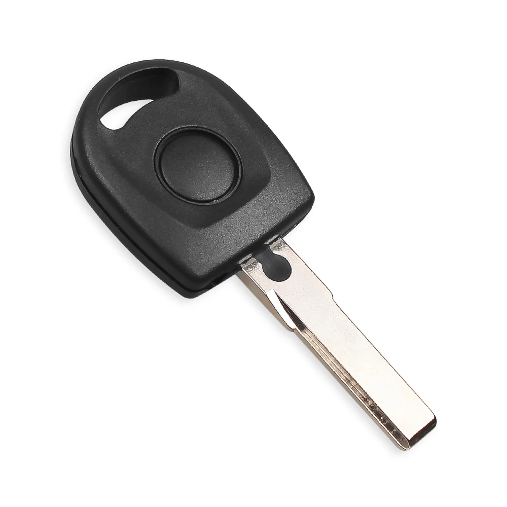 Keyyece obudowa klucza transpondera dla VW Polo Golf dla SEAT Ibiza Leon dla SKODA Octavia z lampą i baterią