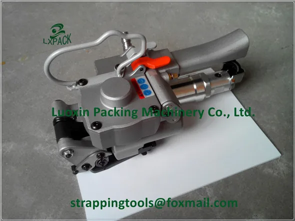 ต่ำสุดโรงงานราคานิวเมติกพลาสติกเครื่องมือ, PET/PP Tensioner และซีล, เครื่องมือ AQD-19 13-19 มิลลิเมตร Sealless ผสม