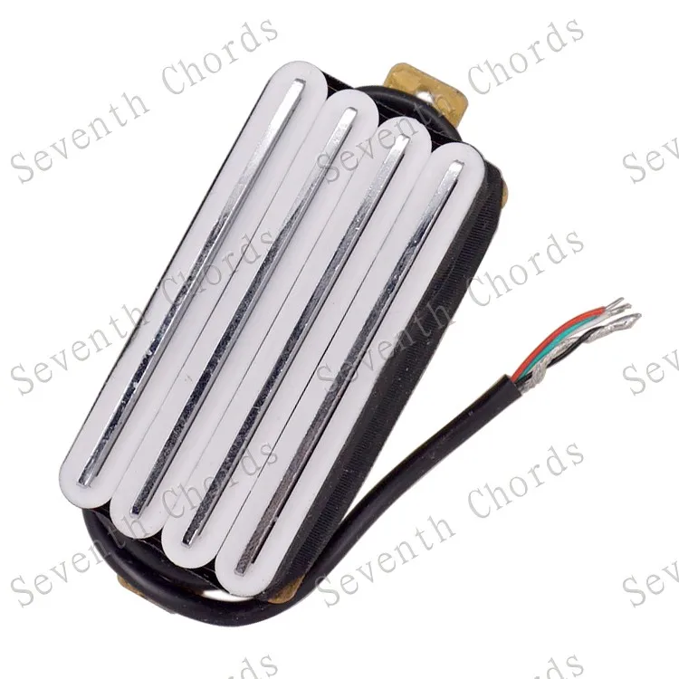 1 Stück Hot Rail 2-Dual Blade Humbucker-Tonabnehmer für E-Gitarre, 4-Draht-Tonabnehmer, 4 Farben, Gitarrenteile und Zubehör – Detail 12