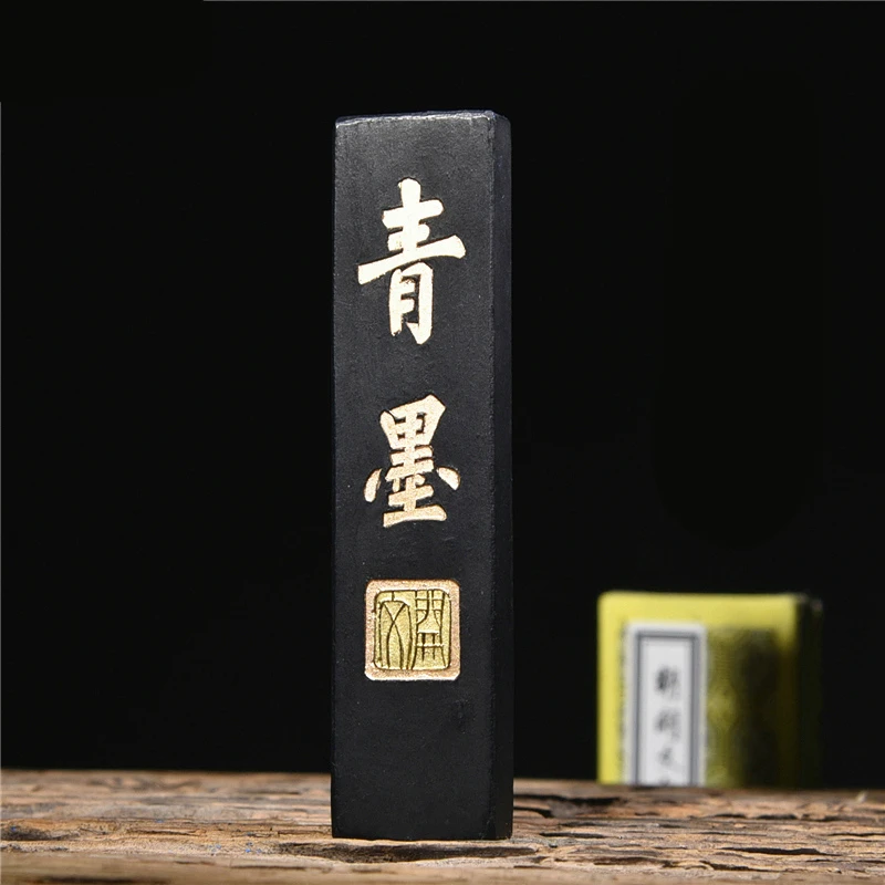 

Chinese Hui Ink Stick Traditional Painting Ink Block Pure Pine Soot Calligraphy Writing Utensils Grinding Solid Inker 30g 120g