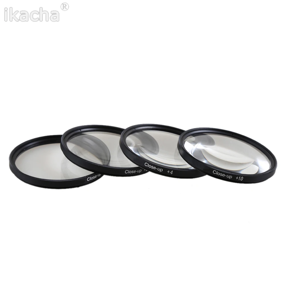 Camera Macro Close Up Lens Filter +1+2+4+10 Filter Kit 49mm 52mm 55mm 58mm 62mm 67mm 72mm 77mm 82mm for Canon Nikon Sony DSLR