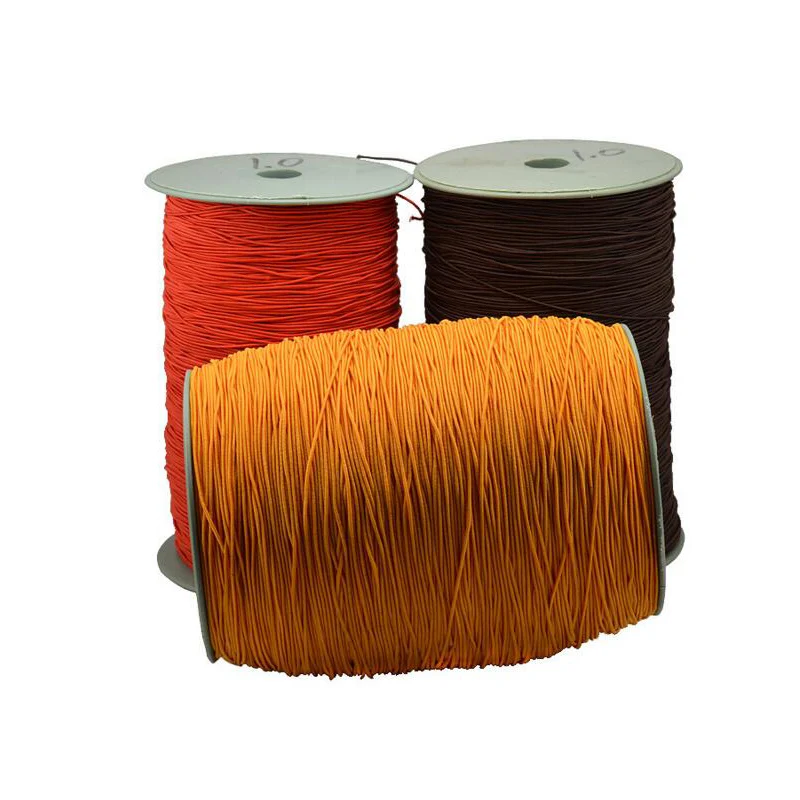 Co giãn Đàn Hồi Chuỗi Beading Cord Rope 0.8 mét 1 mét 1.2 mét 1.5 mét cho 108 Hạt Phật Giáo Phật Gỗ cầu nguyện Bead Mala Vòng Đeo Tay