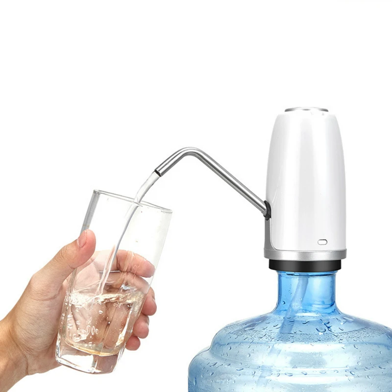 

Barreled water Portable Automatic Electric Water Pump Drinking Bottle USB Rechargeable mini Water Pump Machine