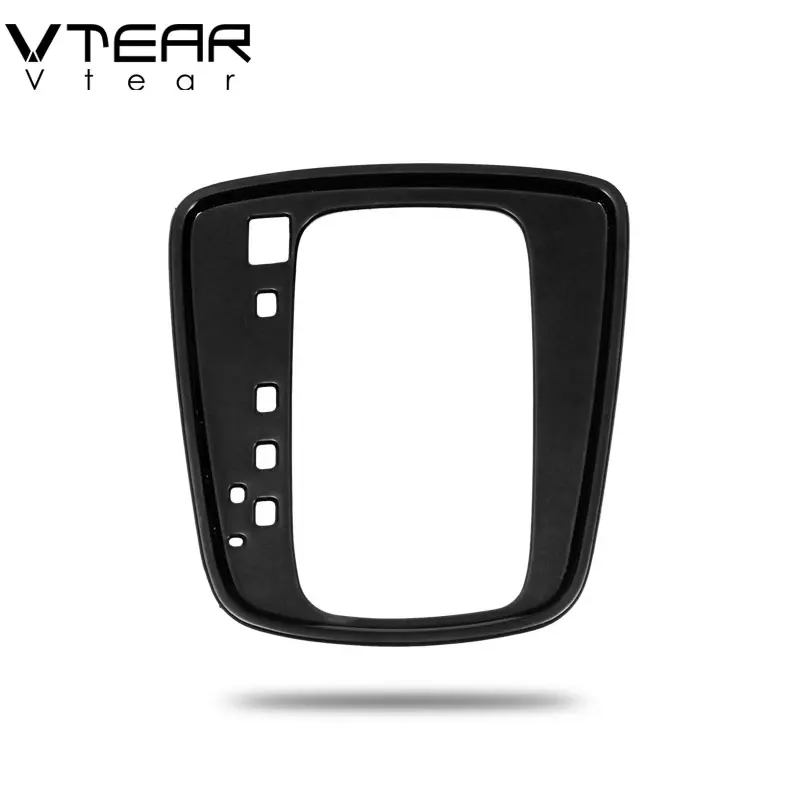 Vtear For Kia Rio 4 X-Line Gears frame cover interior panel circle decorative chrome car-styling Mouldings Accessories part 2017