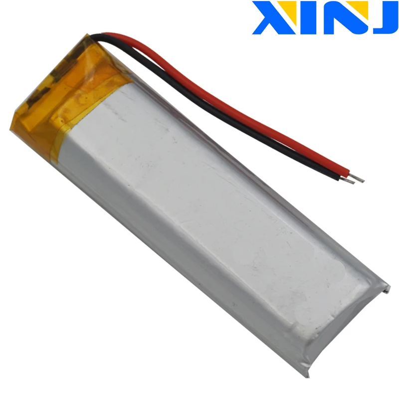 XINJ 3.7V 1000mAh akumulator litowo polimerowy akumulator litowy LiPo 901860 do kamery samochodowej DVR DVC GPS E-Book rejestrator jazdy