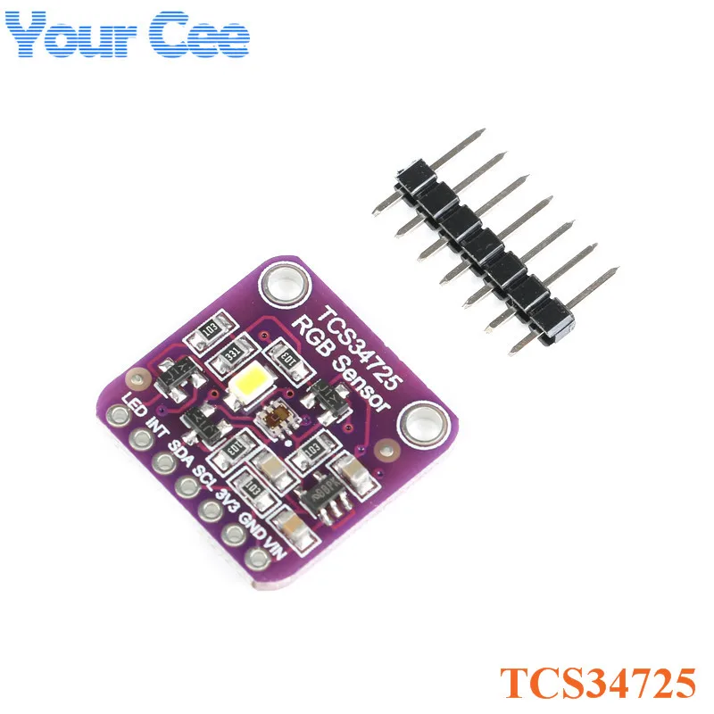 TCS34725 RGB Color Sensor Development Board Module Diy Electronic PCB For Arduino