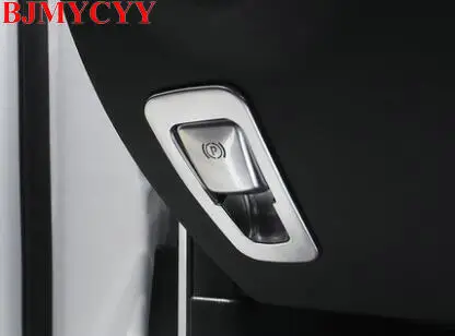 

BJMYCYY Automotive electronic handbrake ABS decorative patch For Mercedes Benz GLC C CLASS C180L/C200LC260L