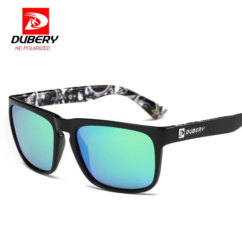 DUBERY Polarized Sunglasses Men's Driving Shades Sun Glasses For Men High Quality Retro Cheap 2017 Luxury Brand Designer