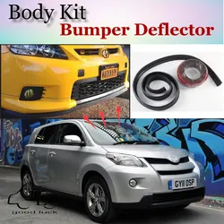 For TOYOTA Urban Cruiser ist For Scion xD xA Bumper Lip / Front Spoiler Deflector For Car View Tuning / Body Kit / Strip Skirt