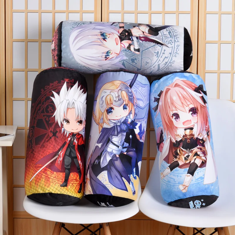 New Anime Cartoon Fate stay night saber fate/apocrypha Column Column Neck Pillow Coussin Bed Decoration Gift