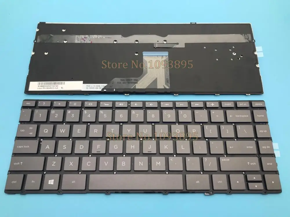 

Новая английская клавиатура с коричневой подсветкой для HP Spectre x360 13-ac000 13t-ac000 13-ac0xx