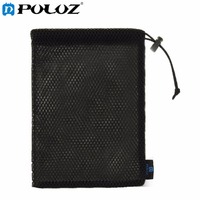 PULUZ For GoPro Accessories Nylon Mesh Storage Bag  For GoPro Hero11 Black/HERO10 Black For DJI OSMO Acton Cameras Accessories