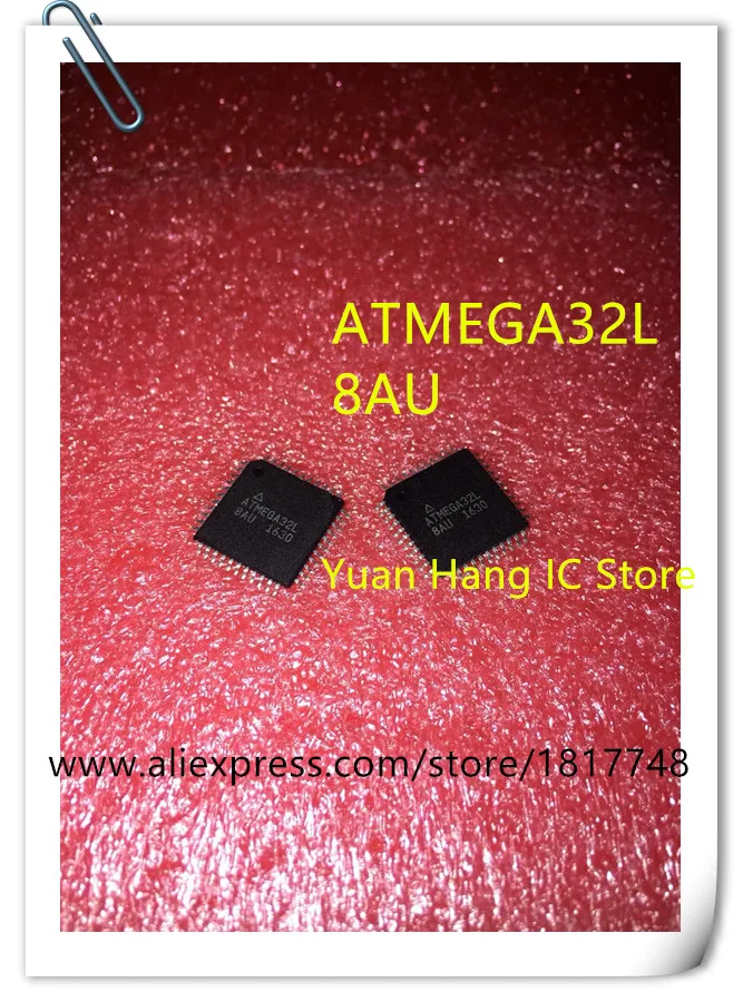 10PCS/LOT  ATMEGA32L-8AU ATMEGA32 ATMEGA32L 8AU QFP44 NEW