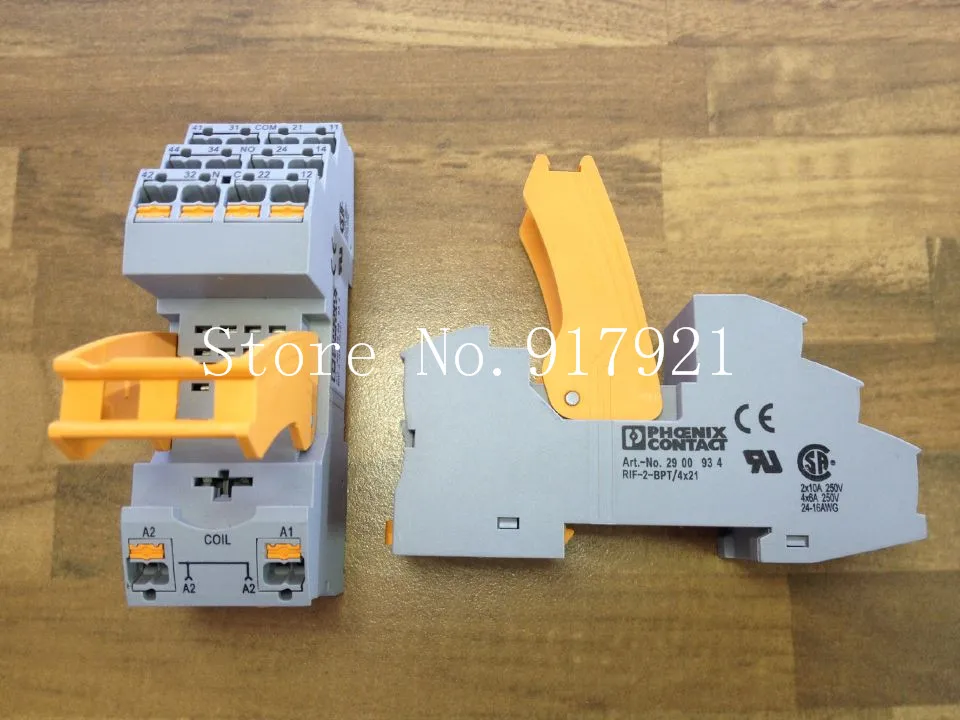 [ZOB] The German PHOENIX CONTACT Feinikesi RIF-2-BPT/4X21 relay 2900934  --5pcs/lot