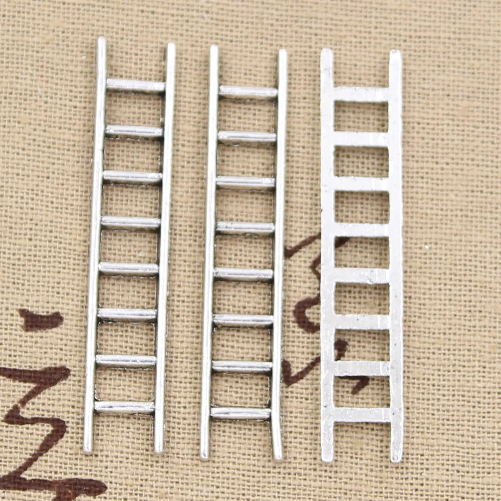 10pcs Charms Ladder 51x10mm Antique Making Pendant fit,Vintage Tibetan Bronze Silver color,DIY Handmade Jewelry