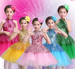 Tutu Ballet Dress for Girls Gymnastics Leotard Kids Ballet Dance Clothes Children Ballerina Costume Ballet Tutus Dancing Dresses