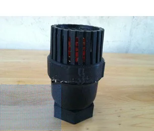 

Replacing Black 1" 1.5" 1-1/2" BSP Female Thread PP Plastic Ball Foot Check Valve for Jet Pump Black