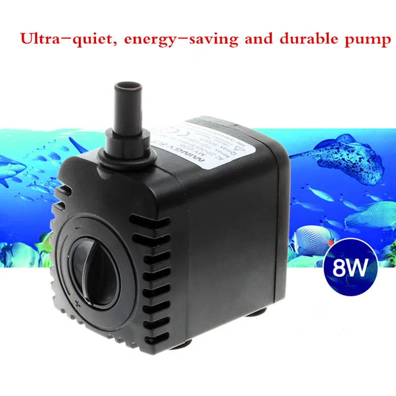 

MY-038 Mini Submersible Pump Water Pumps Safety Static Process Lift 1.2M 8W