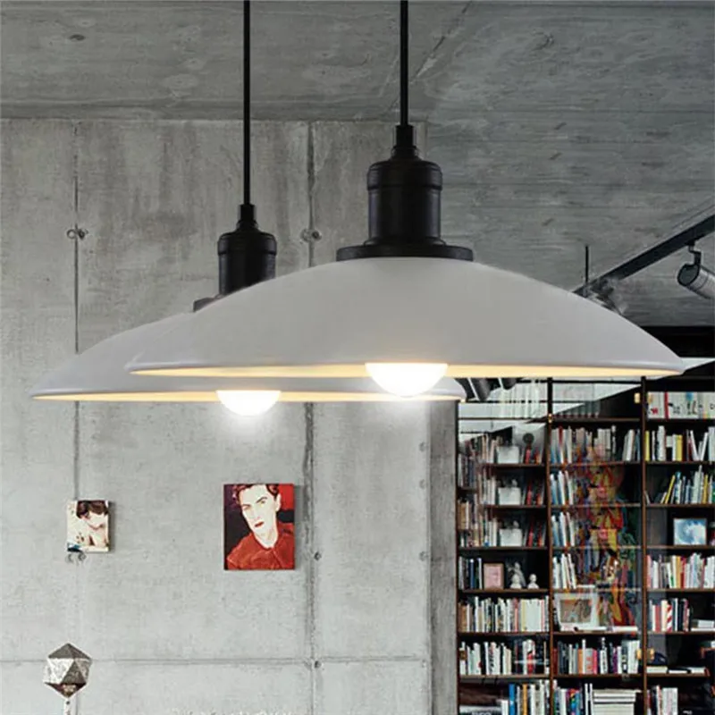 E27 Retro Industrial Loft Style Restaurant Bar Cafe Creative Iron Pot pendant lamp Dia32cm  AC110V 220V 230V