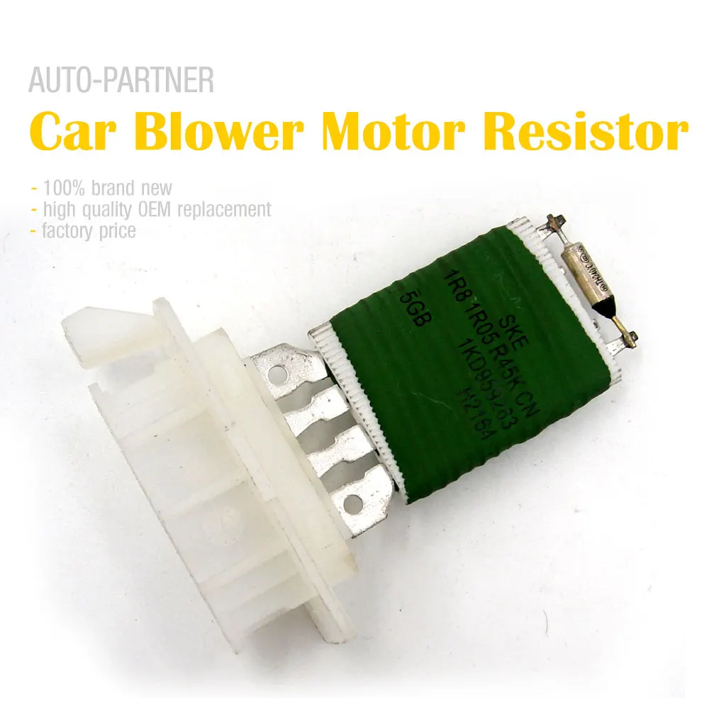 

Car Blower Motor Resistor Replacement for VW Passat Touran Tiguan Sagitar 1KD959263