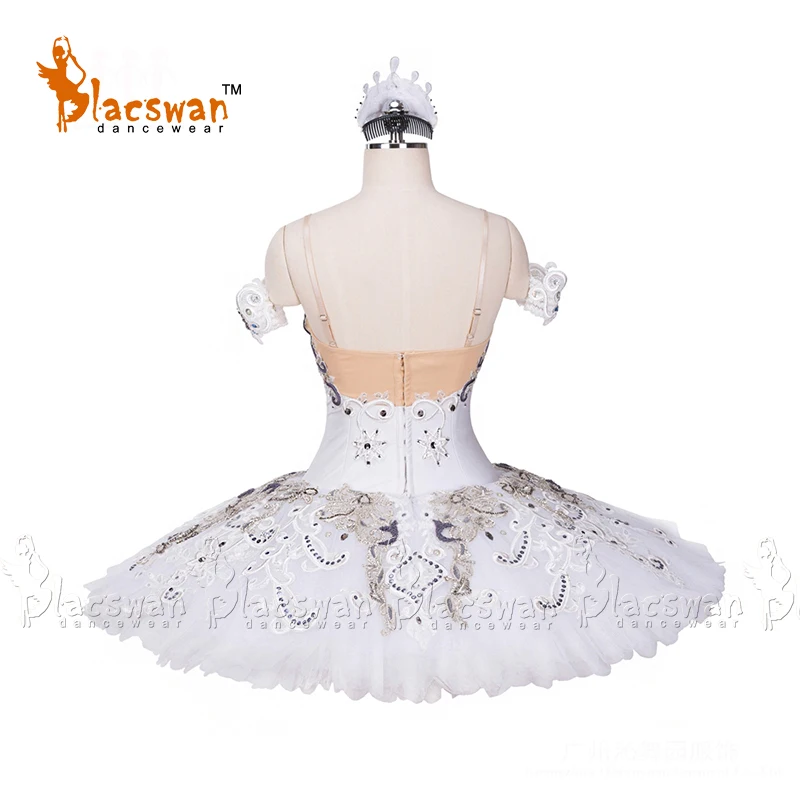 Professional Custom Made Competition Dress Prima Ballerina Ballet Costume White Ballerina Tutu BT696