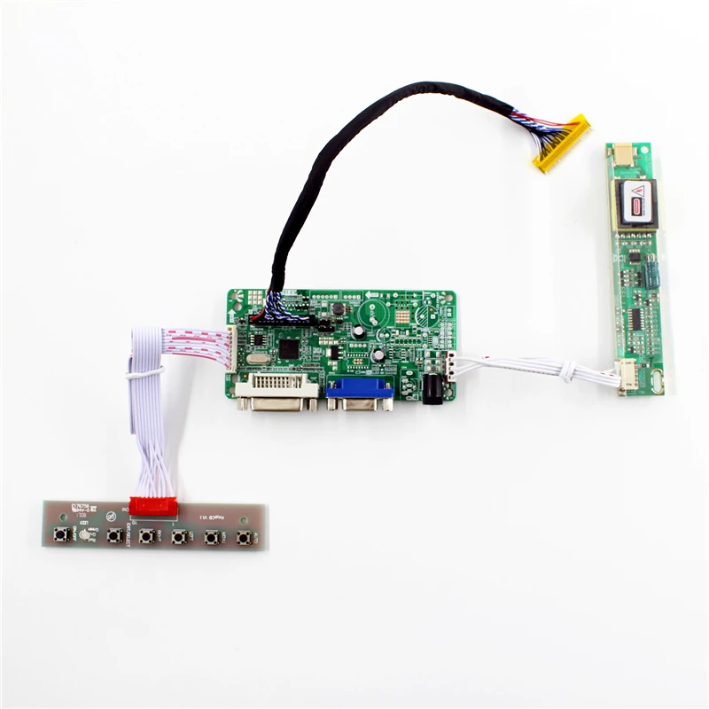 RT2281 LCD điều khiển board với DVI VGA hỗ trợ cho 15.4 inch panel lcd 1920x1200 LP154WU1-A1K1 LP154WU1-TLB1 diy miễn phí vận vận chuyển