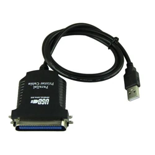 Новый параллельный порт DB36 принтер LPT USB Express Card Converter Adapter черный