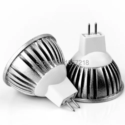 High Bright 3W MR16 12V Led Sport Light Lamp Led Sportlight Bulb Downlight Warm/ Cool White Wholesale 1PCS/Lot