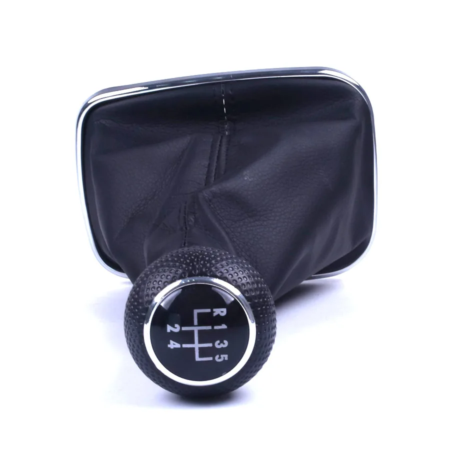 5 SPEED SHIFTER GEAR MANUAL SHIFT KNOB GAITOR BOOT FOR VW Mk4 Golf GTI JETTA Bora 1999-2004