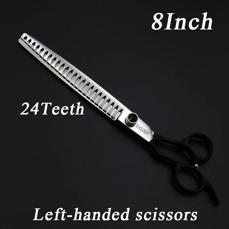 

8 Inch Left-handed Thinning Scissors Professional Pet Grooming Scissors Dog Grooming Shears Animal Hair Tool