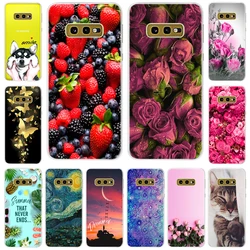 For Samsung Galaxy S10E Case Silicone Cute Cartoon Back Cover Phone Case For Samsung Galaxy S10E S 10e Lite Soft TPU Cases